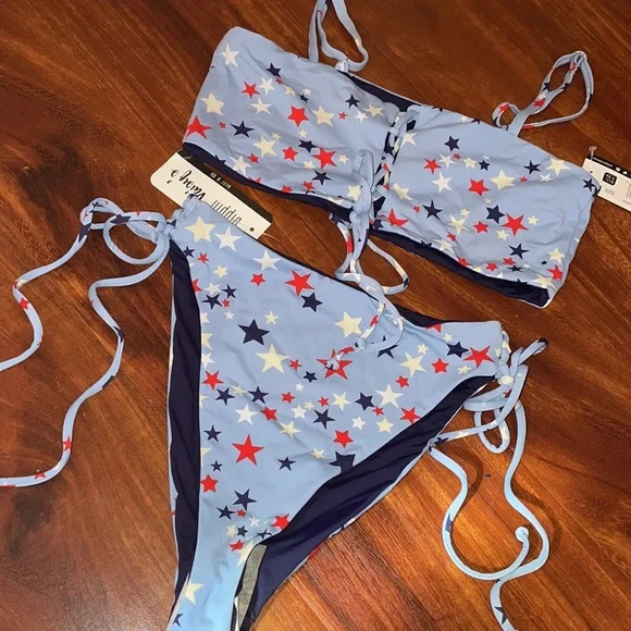 🆕Dippin’ Daisy’s Sky Star bikini set - Picture 13 of 15